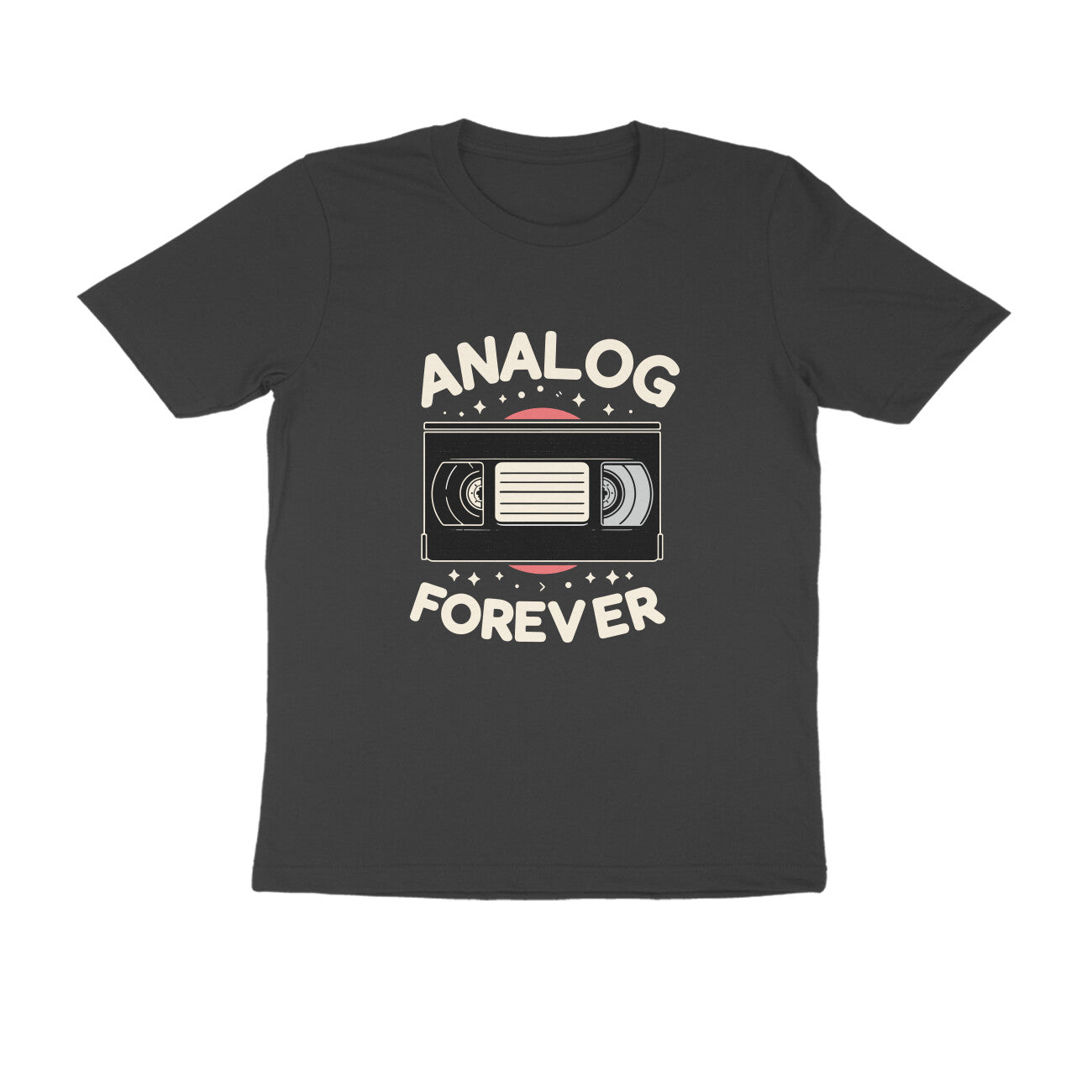 Analog Forever | Vintage Retro Half-sleeve Classic T-Shirt